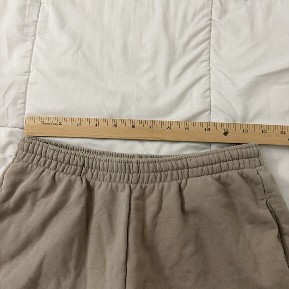 Pangaia Sweatpants Womens XS Stone Beige Organic Cotton 365 Track Drawstring - Picture 9 of 11